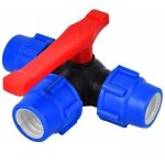 Vanne pvc pression 32mm ? robinet � tournant sph�rique � trois voies ? connexion rapide pour tuyaux pvc ...