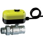 Vanne de zone  bille 2 voies, chrome, avec connexions mle - femelle far 300117 1' - 230v