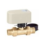 Vanne  boisseau sphrique 2 voies avec moteur  commande 3 contacts caleffi 6442 230v - 3 / 4'