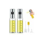 Vaporisateur huile d'olive, pulvrisateur d'huile olive vinaigre avec anti - fuite distributeur en acier ...