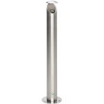 Var, cendrier sur pied en inox, verrouillable, capacit� 4, 2 l