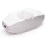 Variateur de lumi�re avec interrupteur rotatif, tension 220 - 230v, couleur blanche, pour ampoules led ...