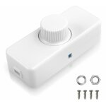 Variateur de lumire led 3 w - 100 w et variateur rotatif 220 - 240 v avec bouton intelligent  intensit ...