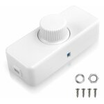 Variateur de lumiere led 3w - 100w interrupteur variateur et variateur rotatif 220 - 240v avec dimmable ...
