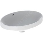 Geberit - variform - vasque à encastrer 500x400 mm, avec trop - plein, blanc 500. 708. 01. 2 Geberit - variform - vasque à encastrer 500x400 mm, avec trop - plein, blanc 500. 708. 01. 2