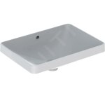 Geberit - variform - vasque à encastrer 550x400 mm, avec trop - plein, blanc 500. 736. 01. 2 Geberit - variform - vasque à encastrer 550x400 mm, avec trop - plein, blanc 500. 736. 01. 2