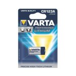 Minipile varta cr123a au lithium 3v 1600mah 06205301401 Minipile varta cr123a au lithium 3v 1600mah 06205301401