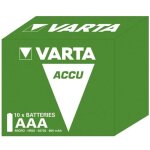 Varta pack de 10 batteries rechargeables accus aaa 800 mah 1, 2v ni - mh