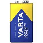 Longlife power 9v bli 2 pile 6lr61 (9v) alcaline(s) 580 mah 9 v 2 pc(s) v952481 - varta
