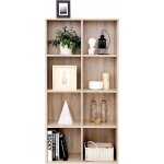 Biblioth�que, �tag�re, meuble de rangement avec 8 compartiments, �tag�re sur pied, biblioth�que cubique, ...