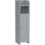 Vasagle - meuble de salle de bain, armoire d'angle avec porte et Étagères, pour papier toilette, 18 x ... Vasagle - meuble de salle de bain, armoire d'angle avec porte et Étagères, pour papier toilette, 18 x ...