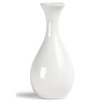 Vases bouteilles blancs 125 mm lot de 12 olympia