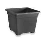 Vase carr� 45 cm - terre cuite