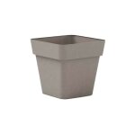 Vase carré cléo anthracite - 20 cm Vase carré cléo anthracite - 20 cm