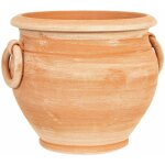 Biscottini - vase casp� terracotta 100% made in italy enti�rement fait � la main vase d'ext�rieur