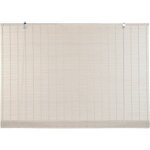 Dkd home decor - store bambou 120x2x230 roulable verni blanc