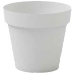 Vase cl�o rond anthracite - 80 cm