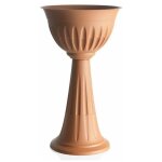 Vase colonne - alba - d 43 cm - terracotta - livraison gratuite