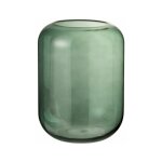 Paris prix - vase dco en verre 'cylindre' 29cm vert