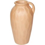 Beliani - vase décoratif en terre cuite beige finition laquée 46 cm fait main pour fleurs sèches taiping ... Beliani - vase décoratif en terre cuite beige finition laquée 46 cm fait main pour fleurs sèches taiping ...