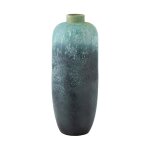 Paris prix - vase design en cramique 'vintage' 93cm bleu