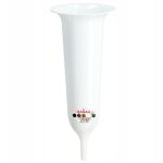Kadax - vase fiole pour cimetière 30cm fleurs artificielles pointe conduite blanc Kadax - vase fiole pour cimetière 30cm fleurs artificielles pointe conduite blanc