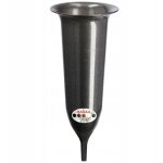Vase flacon pour cimetire pierre tombale 23cm pierre tombale pour fleurs graphite - kadax