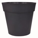 Vivaio garden forest - vase lira elite 80cm, vase smooth resin 80cm - couleur : anthracite - colore: ...
