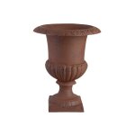 Vase médicis en fonte hauteur 20 cm Vase médicis en fonte hauteur 20 cm