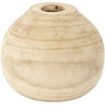 Vase rond bancoulier Vase rond bancoulier