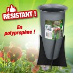 Vase pour tombe diamtre 12, 5 x 22, 5cm