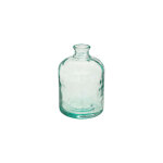 Vase en verre recycl� imet transparent ? d 12 x h 20 cm.