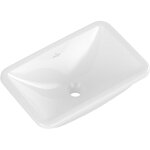 Villeroy&boch - loop&friends - lavabo  encastrer, 45x28 cm, sans trop - plein, blanc alpin 4a560101
