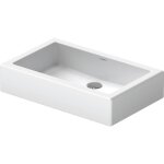 Vasque � poser duravit vero 60cm, blanc, sans trop - plein,