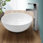 Luxebath - ecd germany vasque  poser lavabo salle de bain - 320 x 320 x 135 mm - en cramique - blanc ...