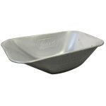 Vasque � roulettes galvanis�e l 75 smai