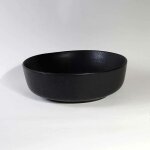 Rue du bain - vasque pour salle de bain bol - cramique noir mat - 42 cm - oslo
