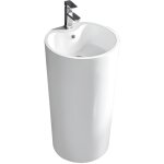 Vente - unique - vasque sur pied cylindrique totam Vente - unique - vasque sur pied cylindrique totam