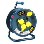 Velamp - enrouleur chantier, 4 prises, h07rn - f3g1. 5mm2, 40m , nf, ce, ip44