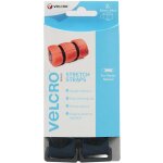 Velcro sangle elastique 25mmx680mm 2pcs noir Velcro sangle elastique 25mmx680mm 2pcs noir