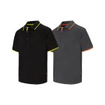 Polo de travail velilla 105505 - m - noir / jaune Polo de travail velilla 105505 - m - noir / jaune