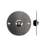 Bouton poussoir de sonnette en acier inoxydable - non