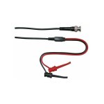 Cable coaxial 1m - bnc male + 2 grip - test miniatures