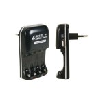 Chargeur rapide pour accus nimh avec sortie usb