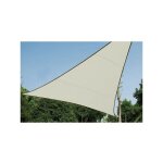 Voile solaire - triangle - 3. 6 x 3. 6 x 3. 6 m - couleur: creme gss3360 ri8377