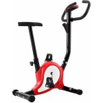 Vlo d'appartement avec rsistance  courroie rouge vidaxl