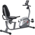Homcom - vlo d'appartement semi - allong magntique cran lcd multifonction sige rsistance rglable ...