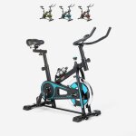 V�lo de biking professionnel fit bike avec guidon 8 kg minerva - turquoise