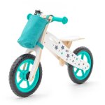 Robincool - vlo sans pdales montessori street circuit 83x36x53 cm draisienne en bois vert, sonnette ...