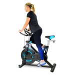 V�lo spinning spinner - exercice bike avec roue d'inertie 6kg - cardio et fitness training